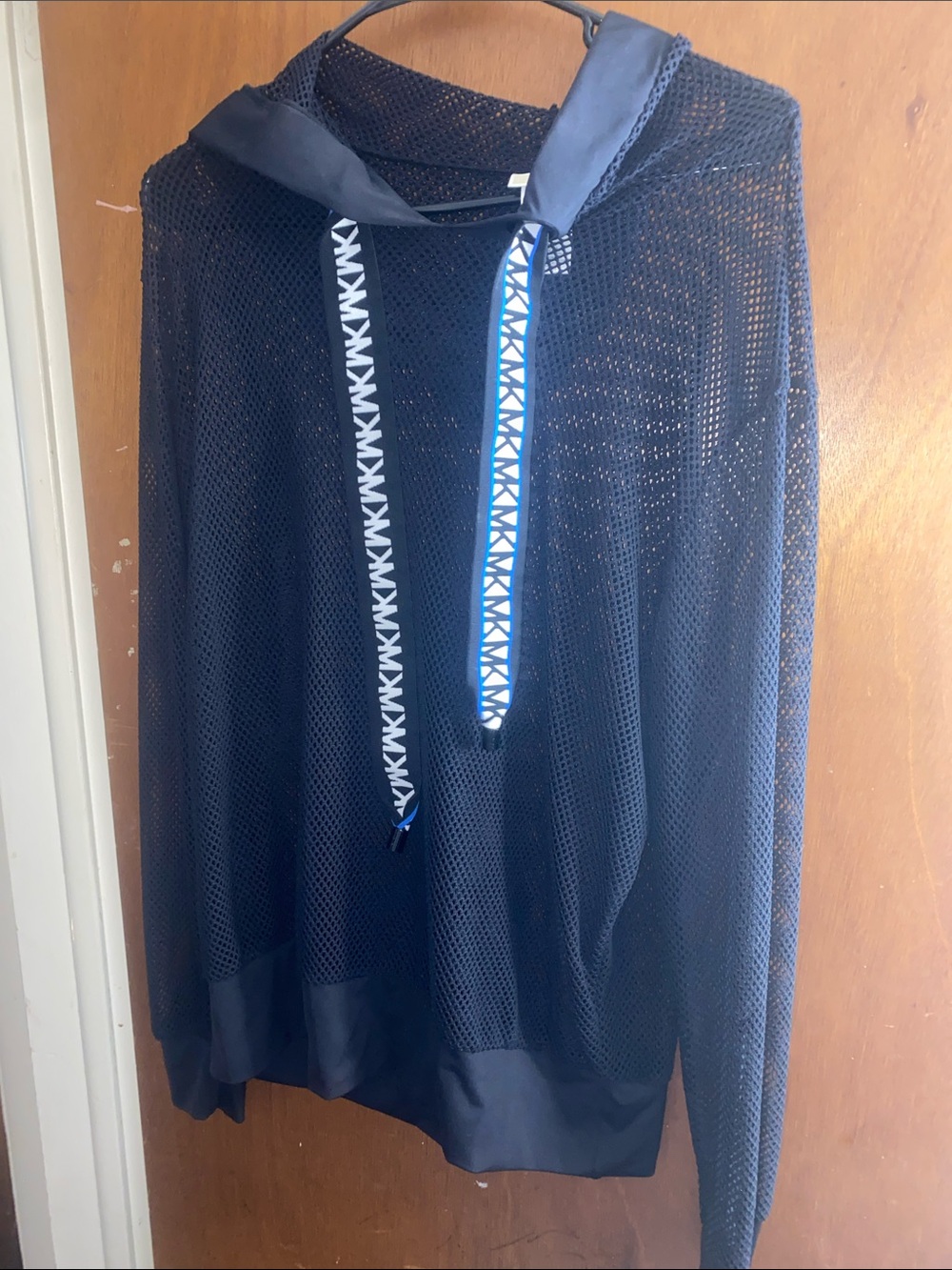 Michael Kors mesh swimwear cover up